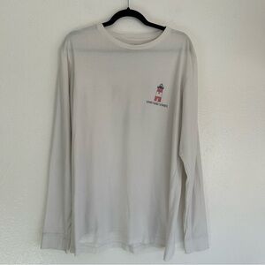 Vineyard Vine Lighthouse Long Sleeve T-shirt Beach Summer Vacation Golf Large